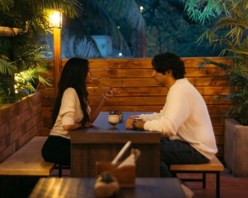 Traditional Japanese decor and lighting at Izanagi Bangalore