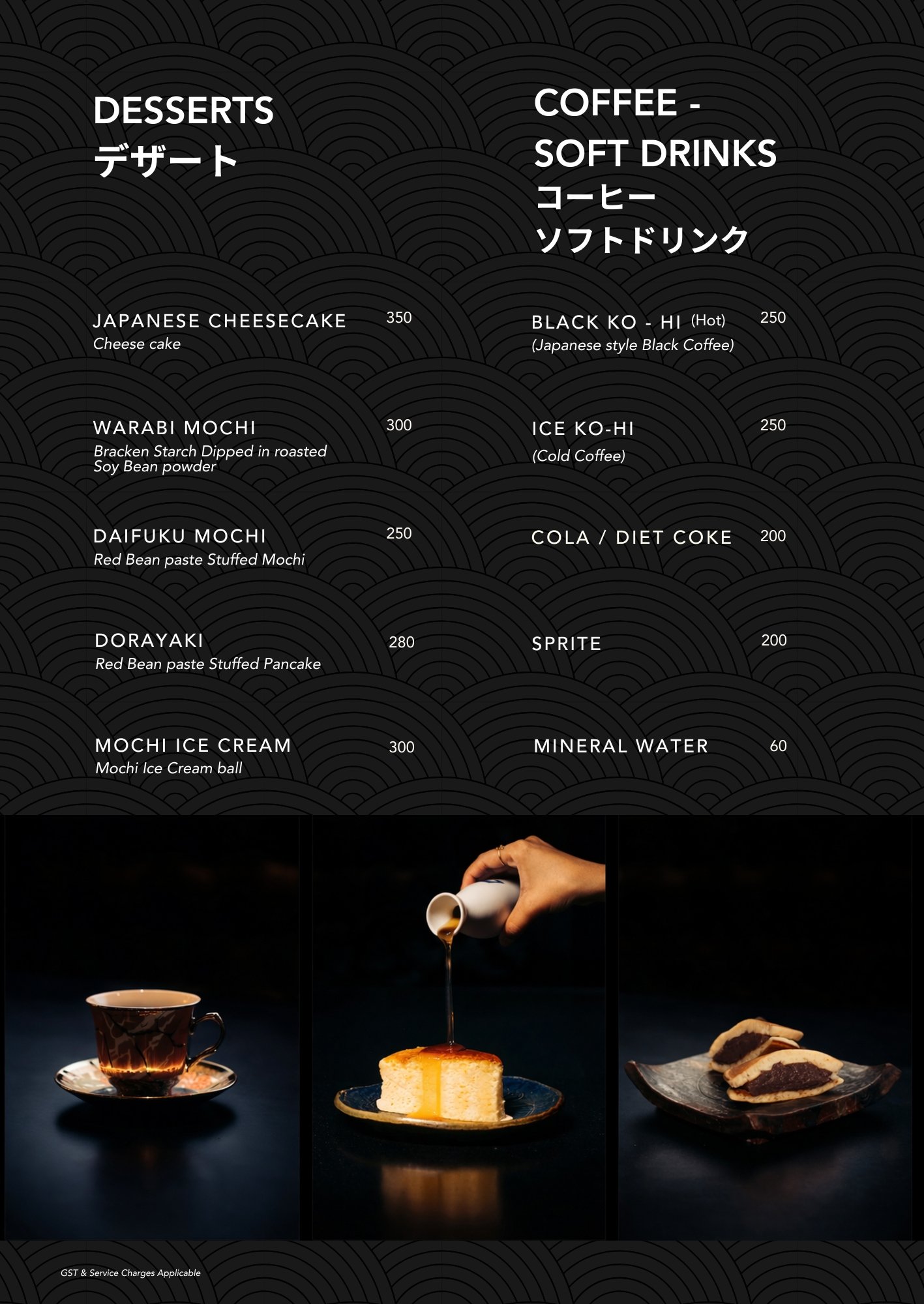 Menu Page 12
